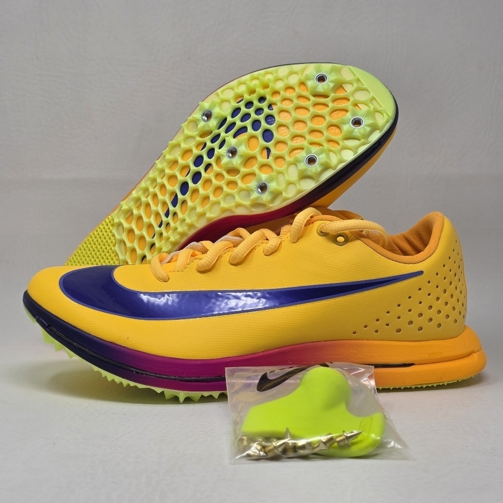 Nike Triple Jump Elite 3 Spikes Citron Pulse HV6425-800 Men's Size Multi New